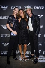 エンポリオ アルマーニ史上初メンズ＆ウィメンズ合同ショー、“空の玄関口”空港で開催、ベッキーがミラノ初参戦｜写真17