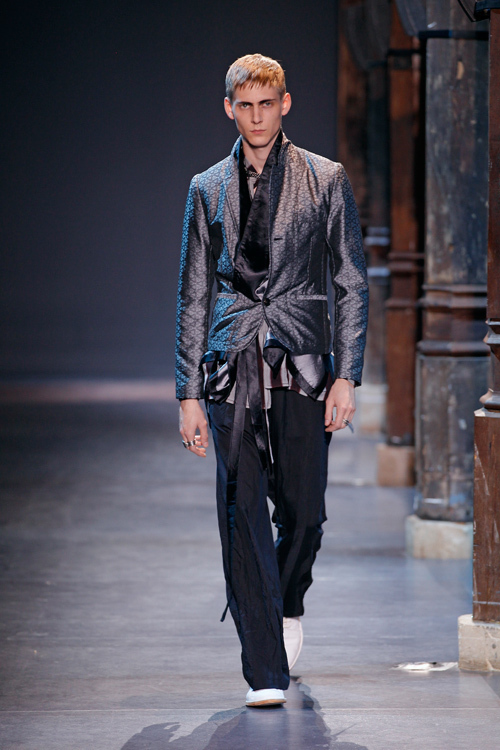 アン ドゥムルメステール(ANN DEMEULEMEESTER) 2013年春夏メンズ