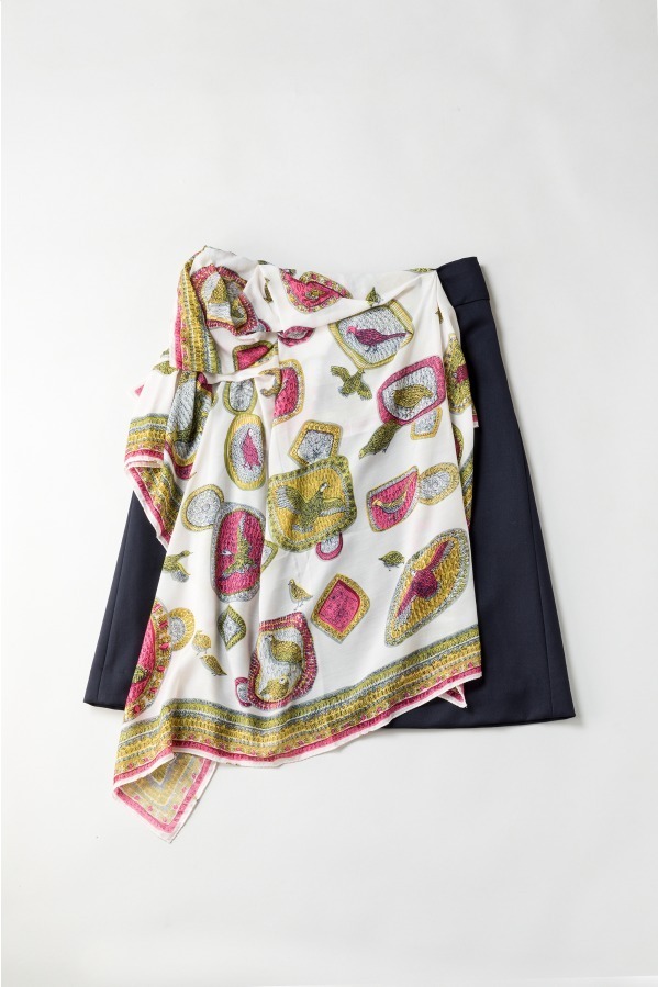 ジェーンマープルドンルサロンの新作ウェア - 愛らしい“鳥”を描いたスカーフ柄ワンピースやスカート｜写真8