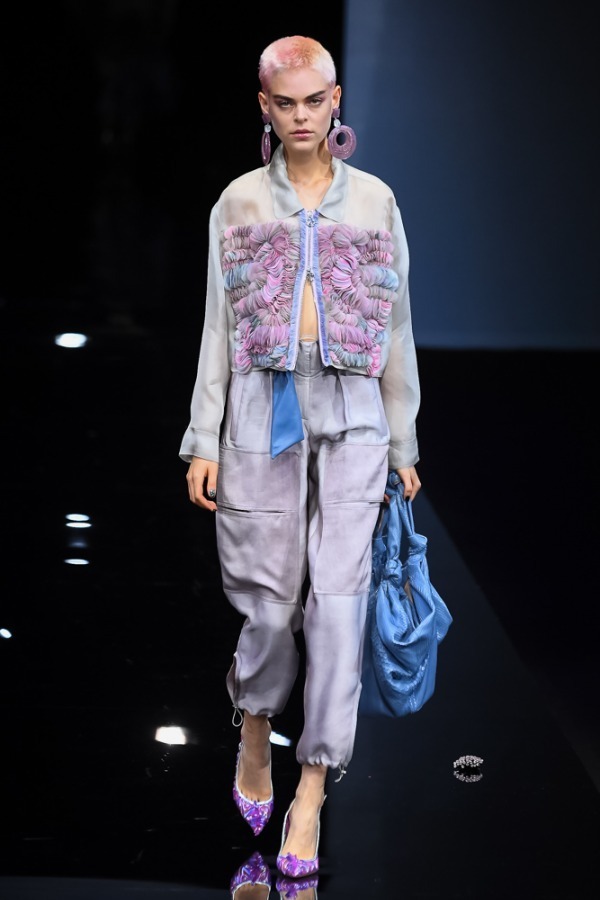 ジョルジオ アルマーニ(Giorgio Armani) 2019年春夏ウィメンズコレクション シルエット - 写真44