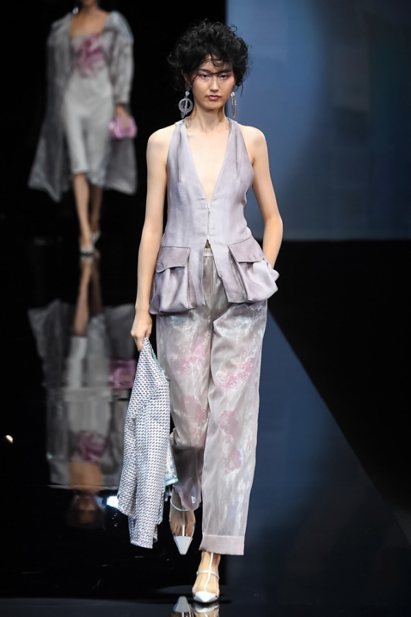 ジョルジオ アルマーニ(Giorgio Armani) 2019年春夏ウィメンズコレクション シルエット - 写真8