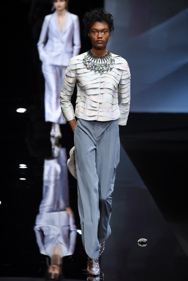 ジョルジオ アルマーニ(Giorgio Armani) 2019年春夏ウィメンズコレクション シルエット - 写真22