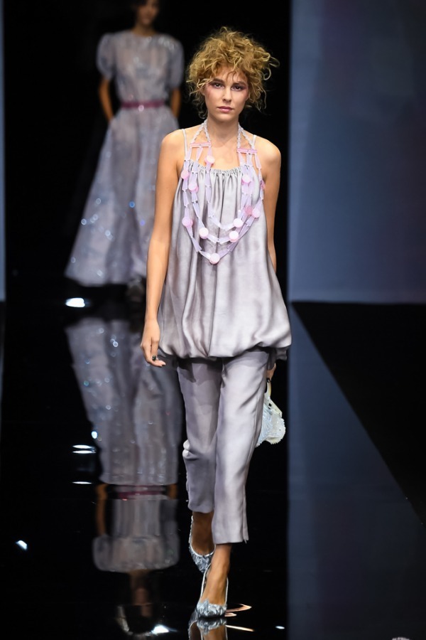 ジョルジオ アルマーニ(Giorgio Armani) 2019年春夏ウィメンズコレクション シルエット - 写真25