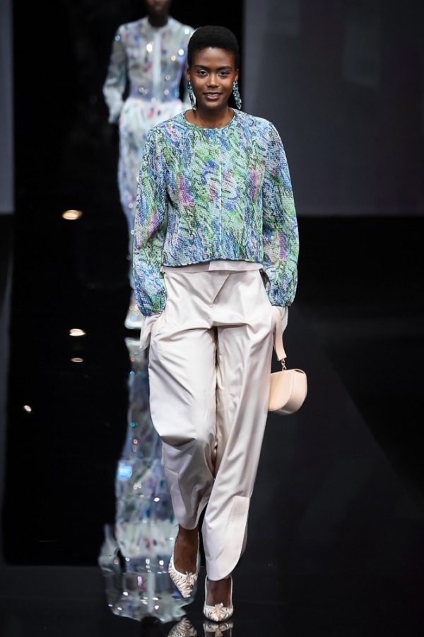 ジョルジオ アルマーニ(Giorgio Armani) 2019年春夏ウィメンズコレクション シルエット - 写真16