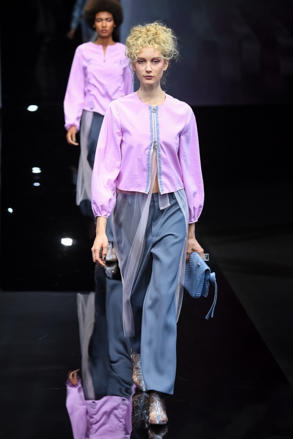 ジョルジオ アルマーニ(Giorgio Armani) 2019年春夏ウィメンズコレクション シルエット - 写真12