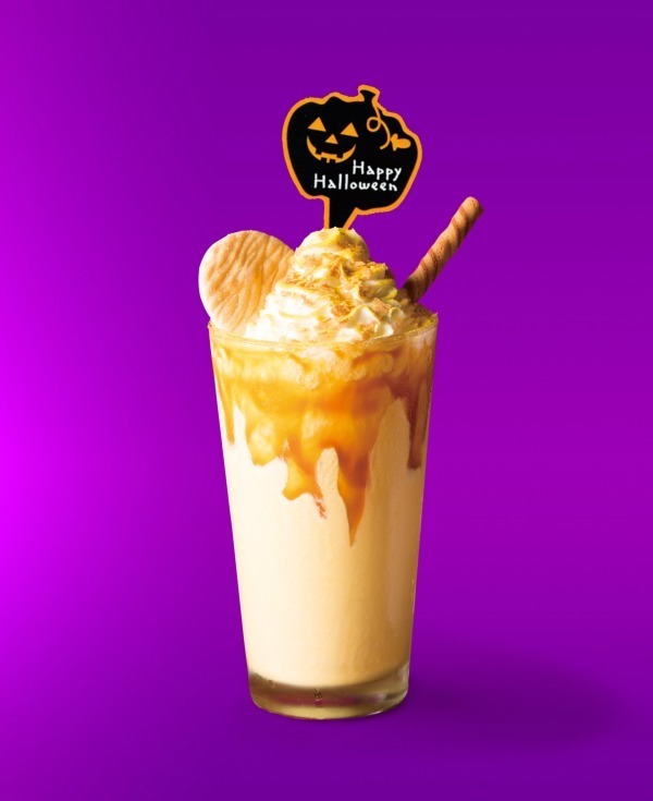 LA発カスタムバーガー「ザ・カウンター」ハロウィン限定シェイク、かぼちゃ＆紫芋にホイップクリーム | 写真