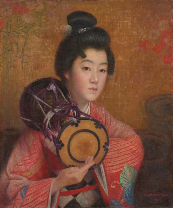 岡田三郎助《婦人像》 1907(明治40)年 石橋財団ブリヂストン美術館蔵