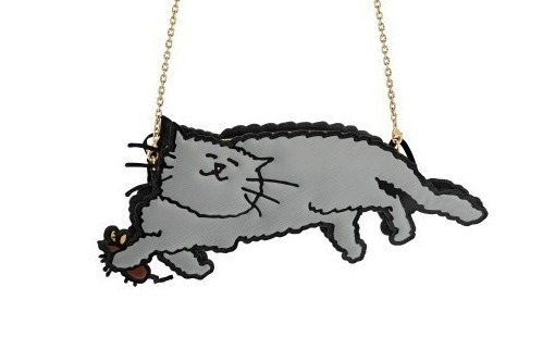 ルイ ヴィトンより 猫 犬 の新作バッグ モノグラムに手描き風猫 ファッションプレス