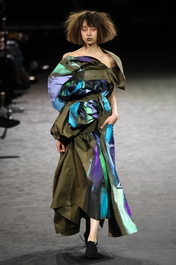 ヨウジヤマモト(Yohji Yamamoto) 2019年春夏ウィメンズコレクション シルエット - 写真36