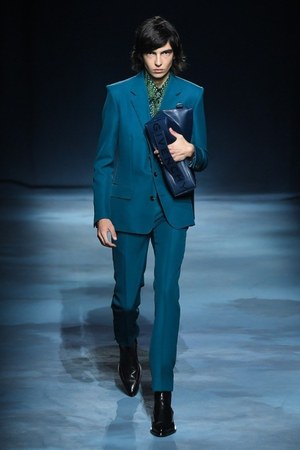 ジバンシィ2019年春夏メンズコレクション - 花々と紳士服の出会い｜写真20