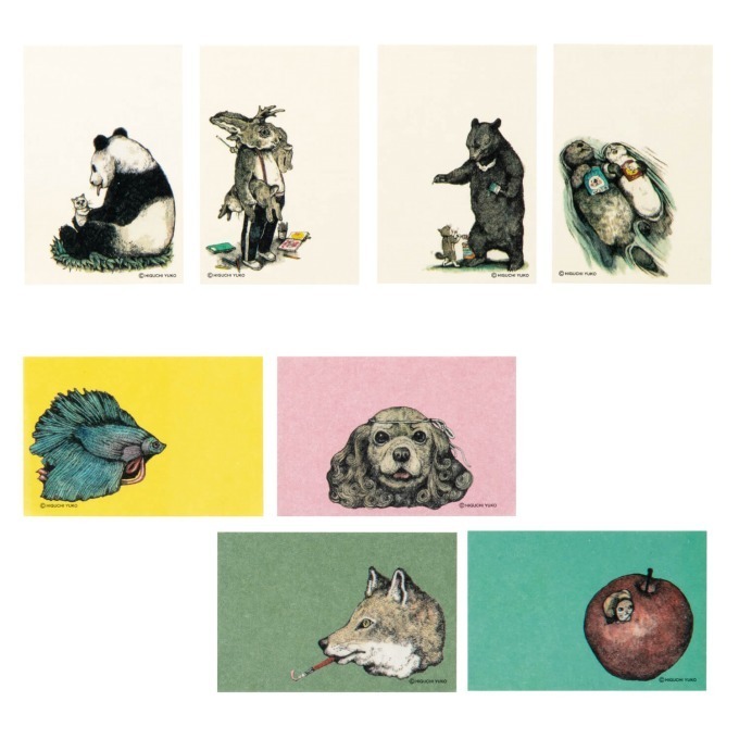 ヒグチユウコが手掛ける“猫”モチーフの文房具、きのこ＆猫を描いた「おどうぐばこ」や色鉛筆セット｜写真21
