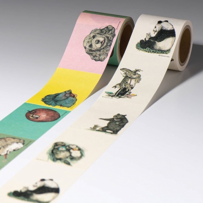 ヒグチユウコが手掛ける“猫”モチーフの文房具、きのこ＆猫を描いた「おどうぐばこ」や色鉛筆セット｜写真22