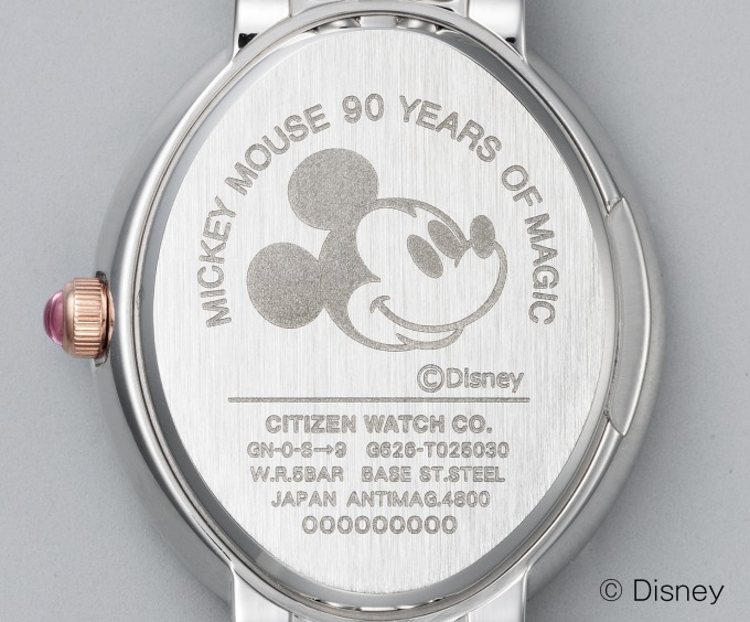 シチズン時計より、歴代ミッキーマウス7種の顔入り＆特別刻印入り - 90周年を記念して｜写真7