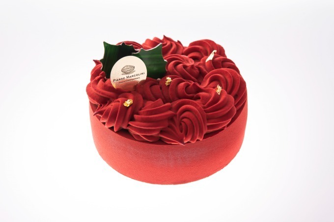 ピエール マルコリーニのクリスマスケーキ - ビターチョコムース＆赤い果実の華やかなケーキなど | 写真