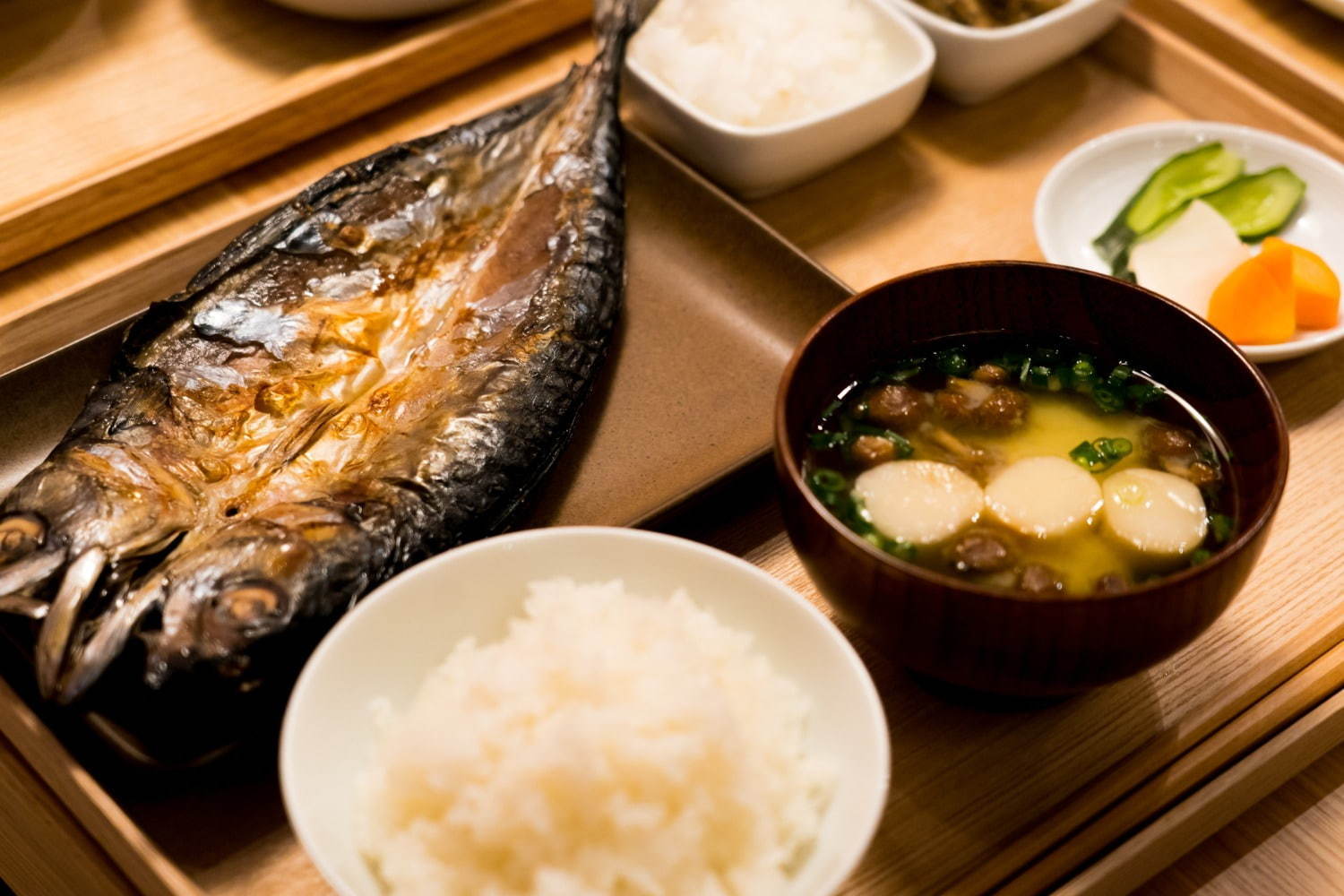 ＜MUJI Diner＞焼き魚定食 800円(税込)