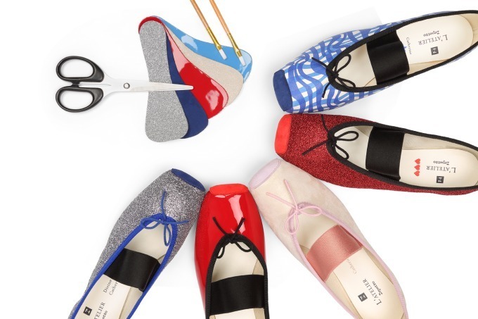 L'Atelier Repetto/アトリエレペット サンドリオン リボン （L