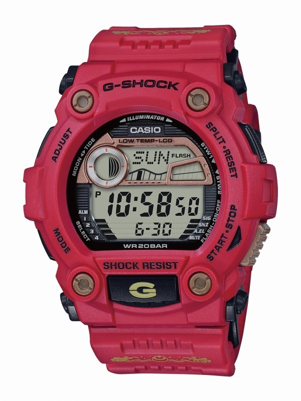 G-SHOCK&BABY-G「七福神」をイメージした腕時計、鯛をあしらった恵比寿神モデルなど | 写真