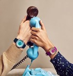ポール・スミス ウォッチの新作腕時計「ダイヤル」古い電話機
