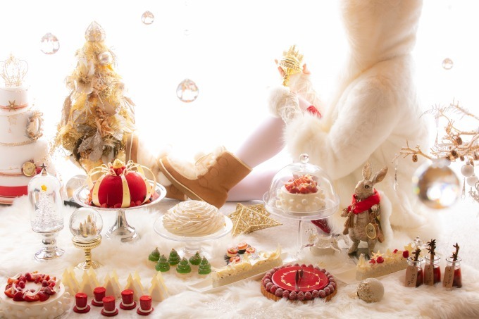 “アリスの世界”が楽しめるクリスマスデザートビュッフェ、ヒルトン東京に白うさぎロールやツリーケーキ｜写真7