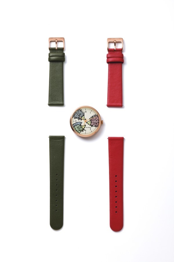 リサ・ラーソンのウォッチコレクション、“しましま”マイキーやハリネズミが登場するカラフルな時計｜写真6