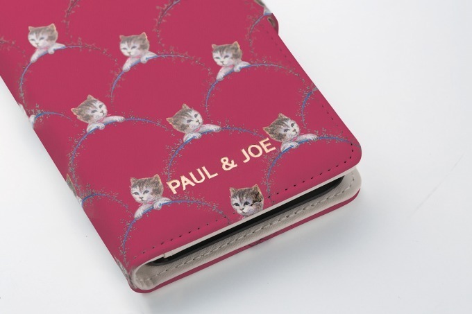 ポール ＆ ジョーの“猫柄”ペンケース・ボールペンセット＆ ネコ形ミラー付iPhone手帳型ケース｜写真4