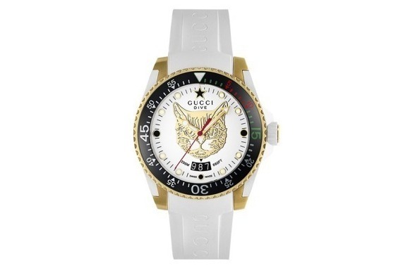 グッチ"ストラップ"が付け替えできる新作腕時計、スネーク＆キャットヘッドの「グッチ ダイヴ」も