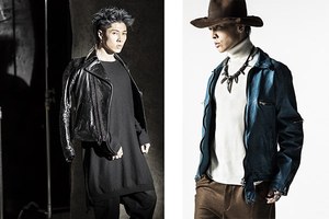 ヨウジヤマモト×イサムカタヤマ バックラッシュ - 上質レザーのジャケットやコートなど