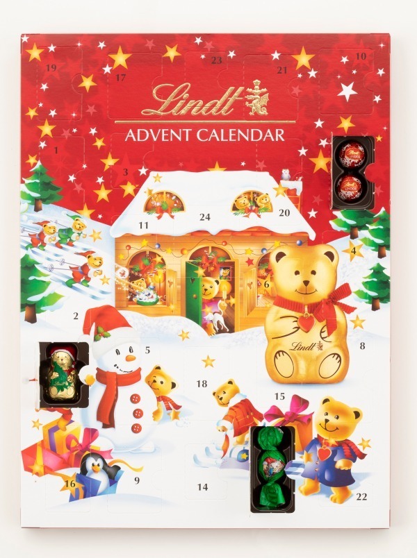 リンツのクリスマス限定チョコ - テディベアを象った「リンツテディ」＆アドベントカレンダー｜写真8