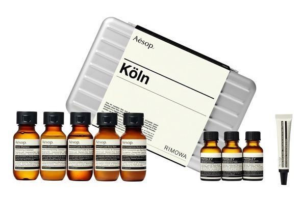 イソップ×リモワ「ケルン トラベル キット」“スーツケース型”ケースにイソップのボディケアがぎっしり