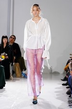 ミューラル 2019年春夏コレクション - クリムト《接吻》の艶やかさとレースの絵画的表現｜写真14