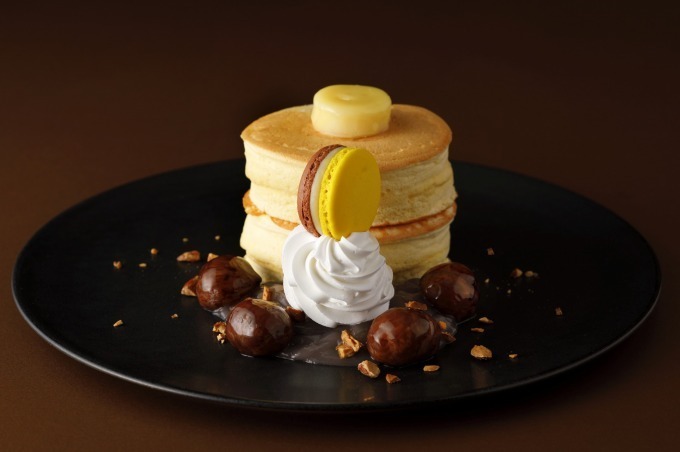 ホテルニューオータニ特製 マロンパンケーキ 2,800円+税・サービス料