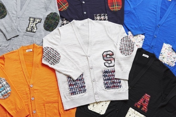 コーヘンのカーディガンオーダーイベント、表参道で - ポケットやワッペンなどをカスタマイズ
