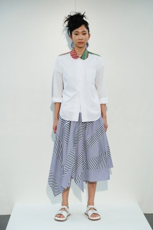 トリココムデギャルソン　プリーツスカート トリココムデギャルソンtricot COMME des GARCONS 裏使い