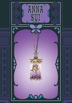 アナ スイのクリスマス限定ネックレス、星やラメが舞い上がる“スノードーム”ボトル｜写真1