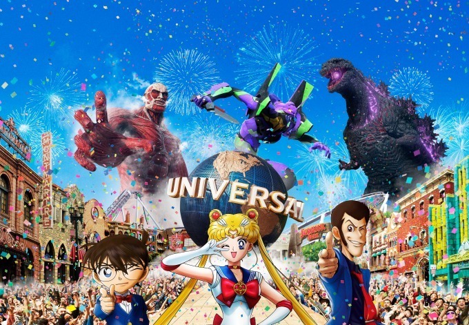 ＜USJ ＞「ユニバーサル・クールジャパン2019」名探偵コナンやエヴァ、進撃の巨人など人気作品