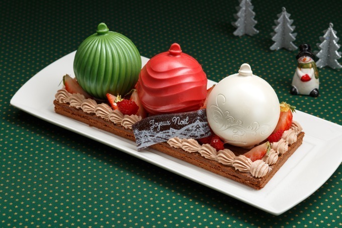 “クリスマスオーナメント”型のクリスマスケーキ、渋谷エクセルホテル東急で発売｜写真1