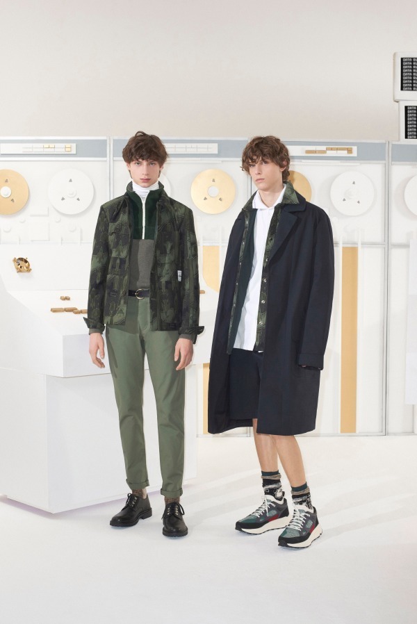 ハイトップ キャンバス レースアップ スニーカー | Maison Kitsuné