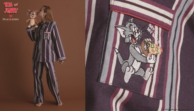 トムとジェリー』×「PEACH JOHN」がコラボ！ 限定ルームウェア