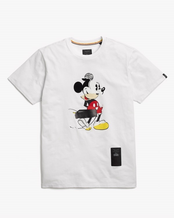 ラグ＆ボーンよりディズニー・ミッキーマウスの限定アイテム、グラフィックプリントTシャツや配色シャツ｜写真11
