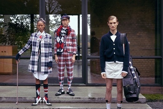 トム ブラウン、アーガイル＆タータン柄の「ゴルフ コレクション」“ゴルフティー”ヒールのパンプスも