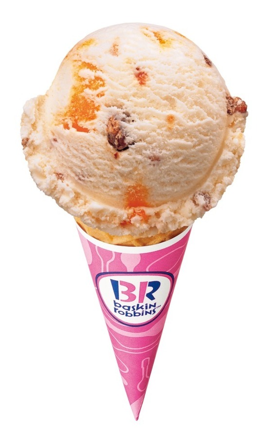 サーティワン アイスクリーム(31 ICE CREAM) アプリコット アーモンド チーズケーキ｜写真1
