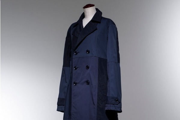 Y'sの三越伊勢丹限定アイテム - 古布をパッチワークした1点物コート＆アール・ヌーヴォー調ドレス