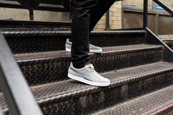 puma suede white staple pigeon