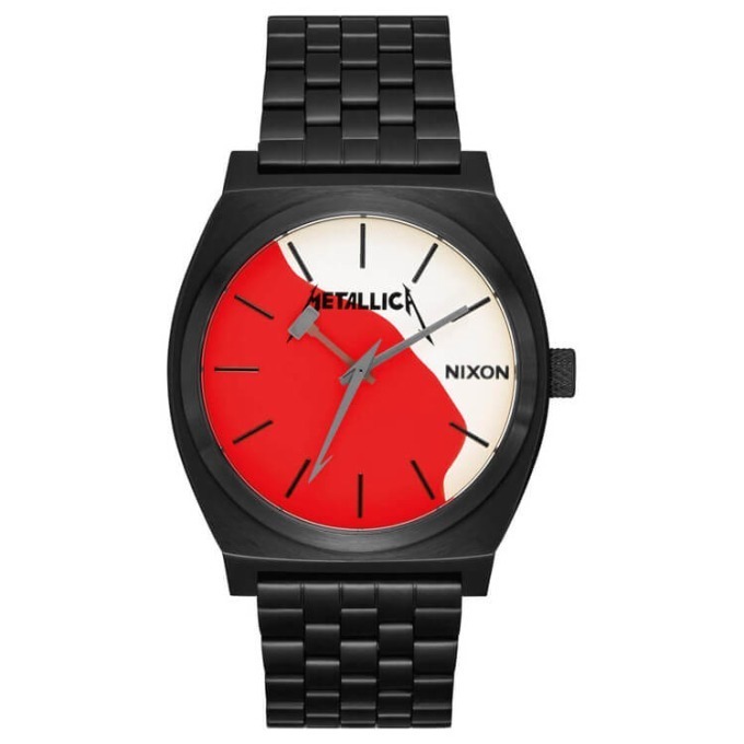 ニクソン×メタリカのコラボ腕時計 - “メタル・マスター”などジャケットをイメージしたデザイン｜写真1