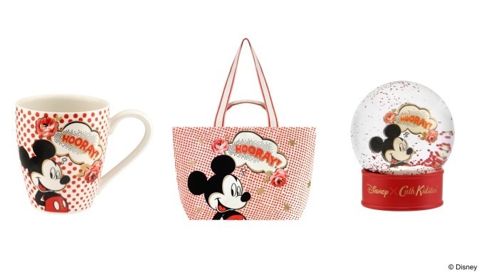 Disney × Cath Kidston ミッキー トートバッグ