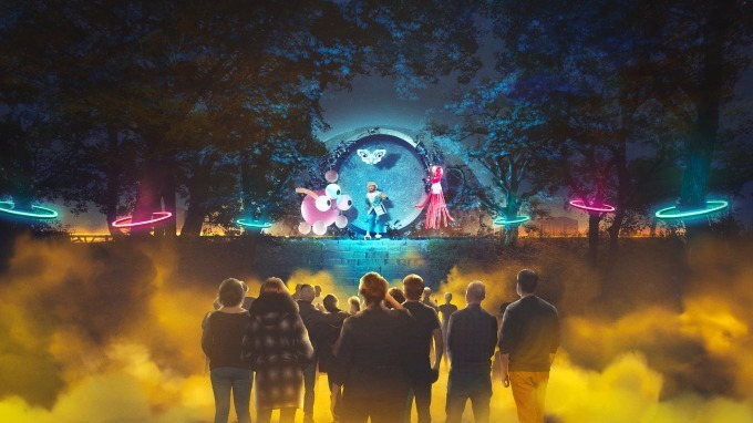写真2 30 ナイトスポット サクヤルミナ 大阪城公園に 自然 デジタルアートが輝く夜の森をナイトウォーク ファッションプレス 写真2 30 ナイトスポット サクヤルミナ 大阪城公園に 自然 デジタルアートが輝く夜の森をナイトウォーク ファッションプレス