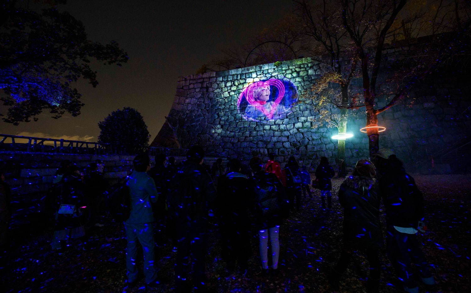 ナイトスポット「サクヤルミナ」大阪城公園に、自然×デジタルアートが輝く夜の森をナイトウォーク｜写真22