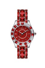 時計　dior レッド　ゴールド エレガント＆スポーティーな時計「ディオール クリスタル」に新
