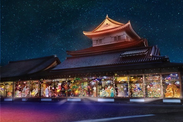 夜の名古屋城を散策「ナイトキャッスル オワリ エド