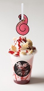 サンリオ「おねがいマイメロディカフェ」が池袋に、クロミをモチーフにしたイカ墨入りオムライスなど｜写真6